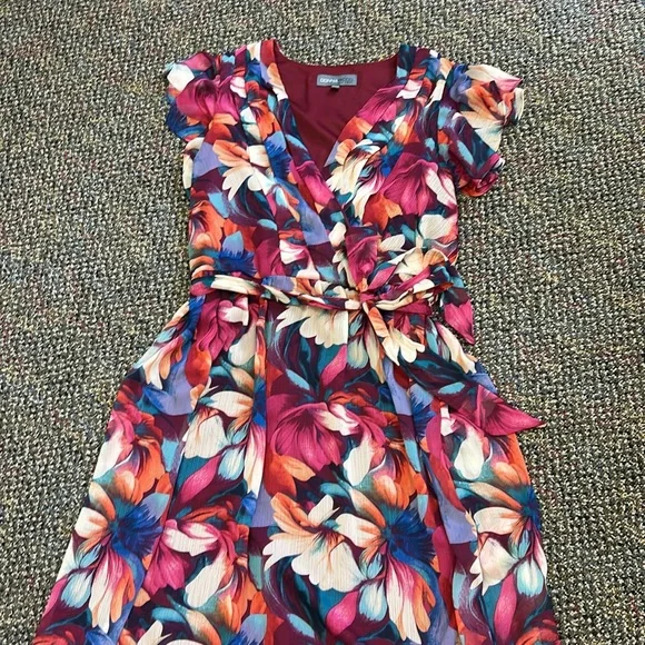 NWOT Donna Ricco Maxi Dress Sz 10 - Picture 7 of 10